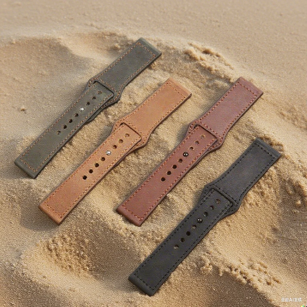 Correa de cuero para Samsung Galaxy Watch 8 Classic/40 44mm banda inteligente para Galaxy Watch 40/44mm Watch 8 accesorios clásicos Correa