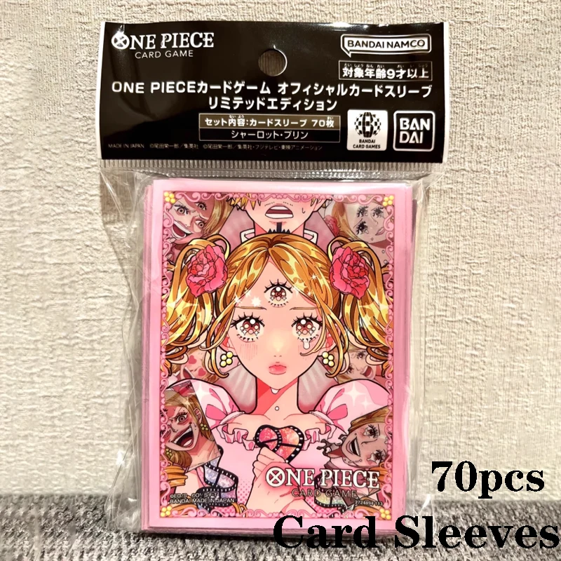 

One Piece Charlotte Pudding Limited Edition Card Sleeves 70pcs 66x92mm Anime Protective Sleeves Collectible Gift for TCG Players