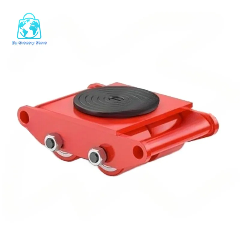 6 Tons Platform Wheel Load Industrial Weigh Large Handling Wheel Truck Heavy Equipment Mobile Universal Tank Wheel