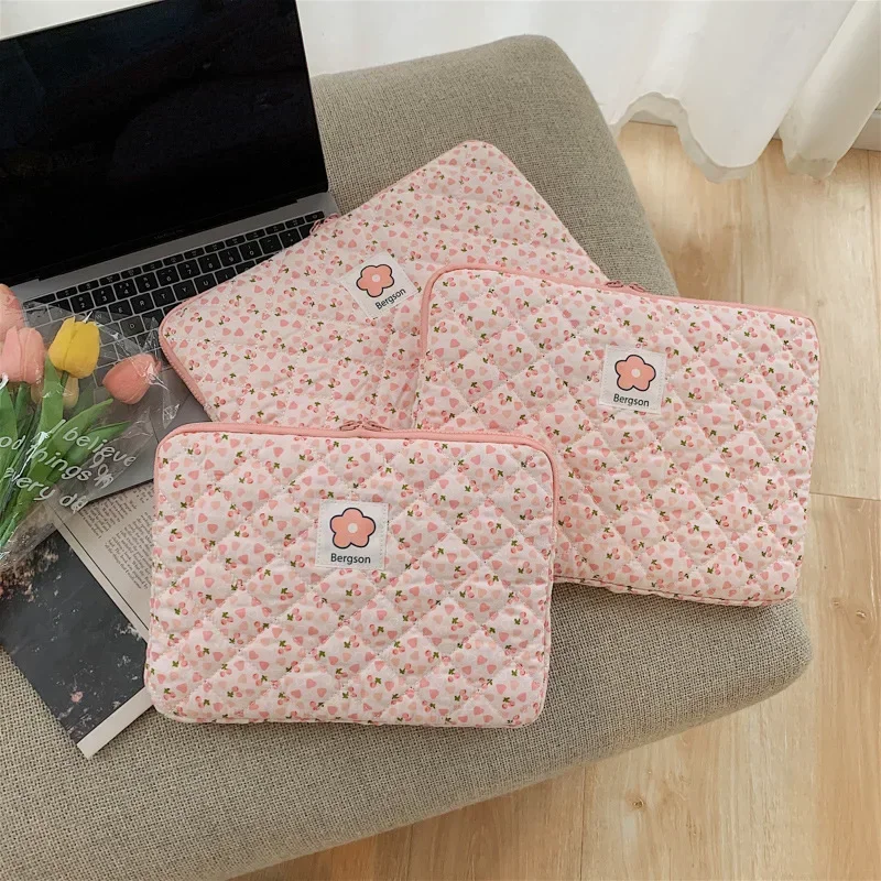 

Korean Laptop Case iPad Inner Tank Protector 13 inch Fresh Girl Heart Tablet Bag