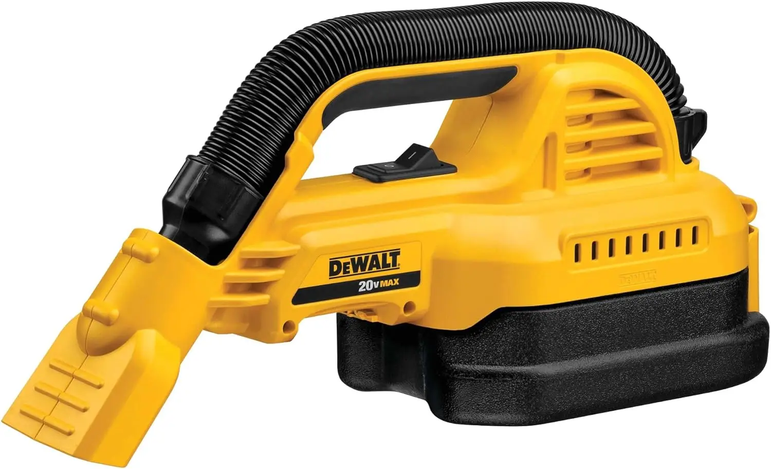 DEWALT 20V MAX Hand Vacuum, Cordless, for Wet or Dry Surfaces, 1/2-Gallon Tank, Washable Filter, Portable, (DCV517B)