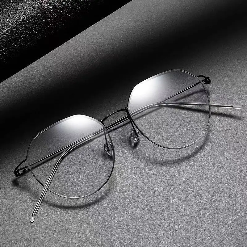 

Дания бренд ручной работы из чистого титана оправа для очков круглые овальные оправы для очков мужские сверхлегкие ретро очки женские модные винты