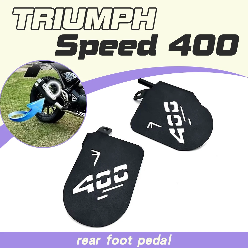 

Suitable for Triumph Speed400 motorcycle passenger rear footrest accessories