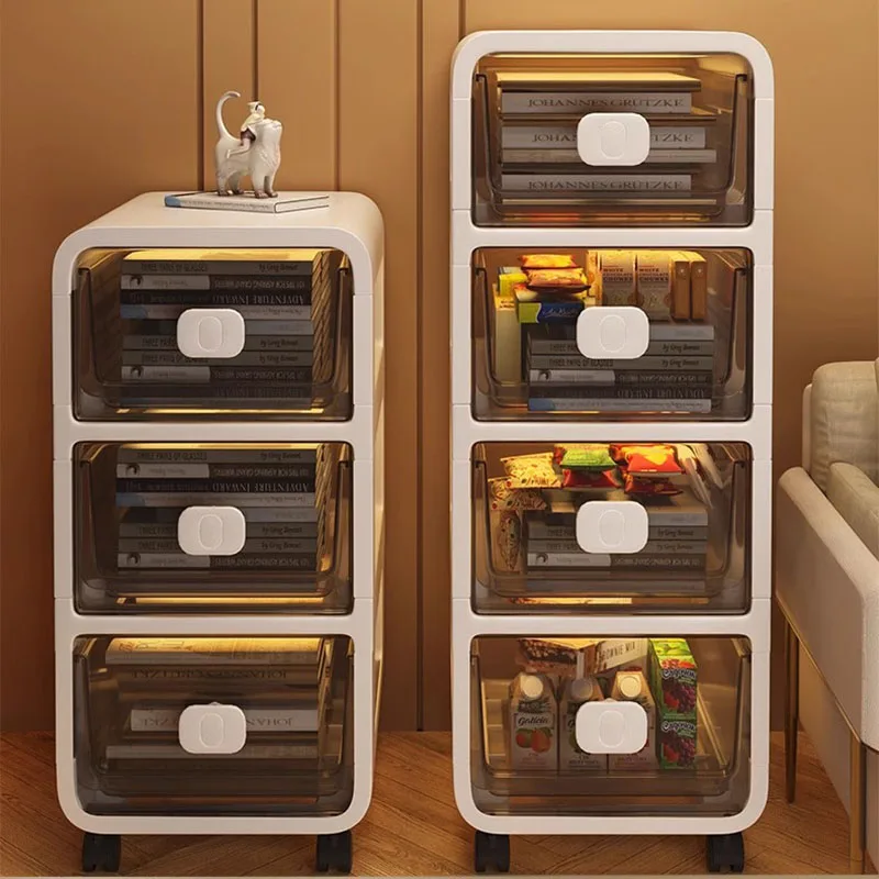 

Vertical Wheels Filing Cabinet Drawers Stand Designer Space Saving Office Cupboards Mobile Plastic Cajonera Modular Furniture
