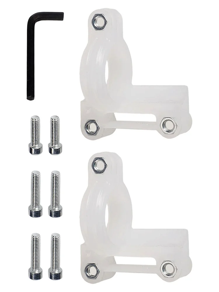 Compatible With Various Brands Motorcycle Accessory Front Fender Bracket Motorcycle Fender Installation White Lightweight Design