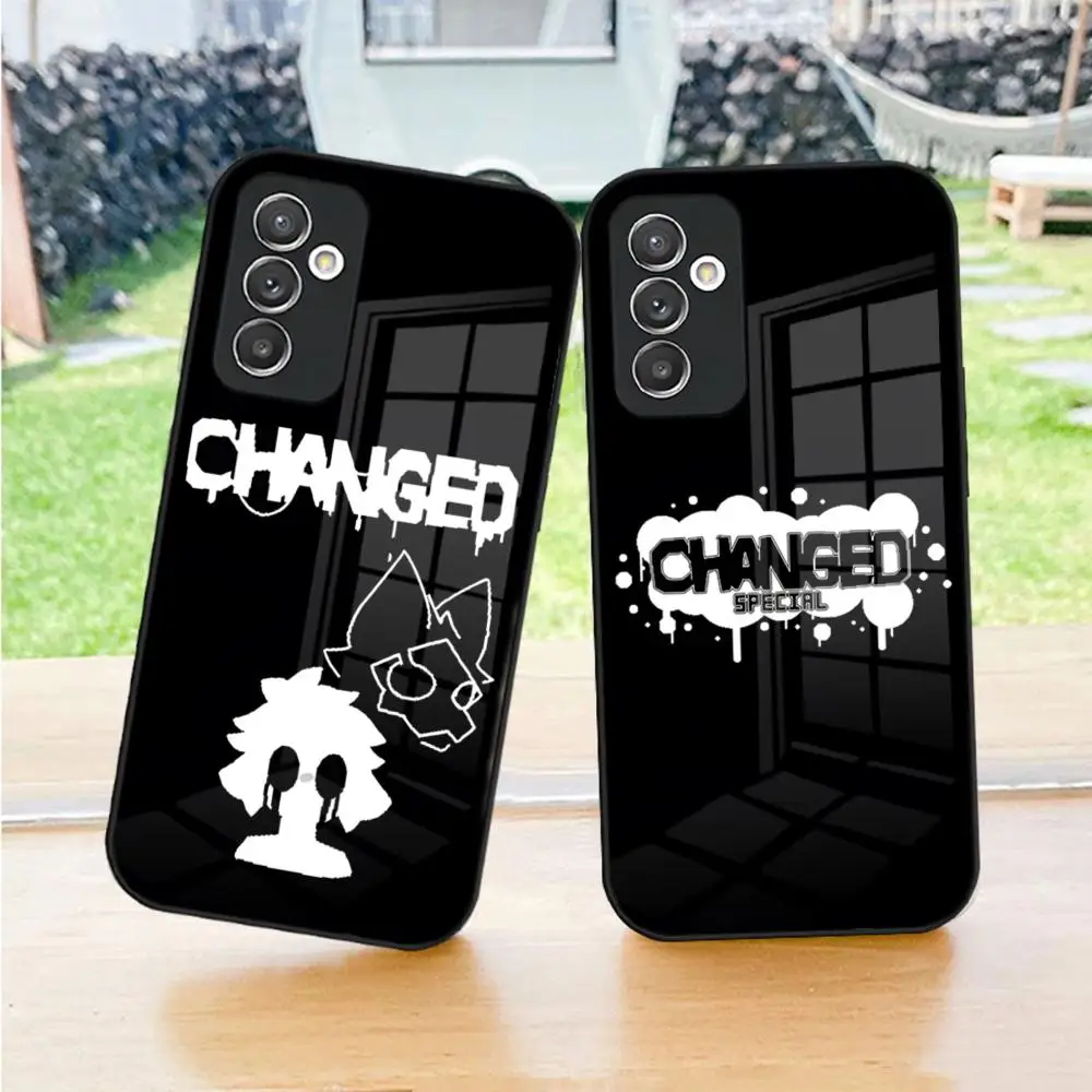 Funda de teléfono Puro Changed Furry Game para S23 Samsung S24 S25 Ultra S22 S20 Fe S21 Plus A54 A34 A24 A53 A16 A14 cubierta de cristal
