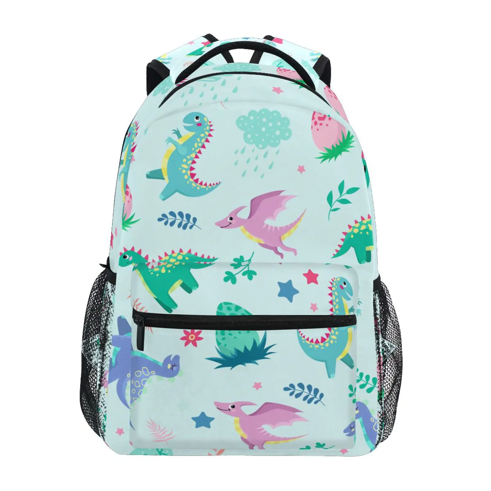 

School Bags For Teenage Boys Waterproof Cartoon Dinosaur Design High School Backpack Women Student Book Bag big Travel Backpacks