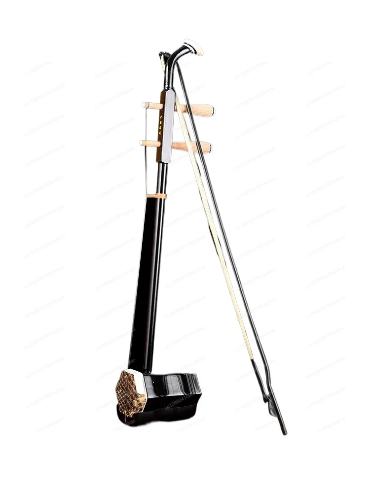 Erhu Musical Instrument Mahogany Adult Performance Professional Genuine Flagship Store Children's Beginner Ebony