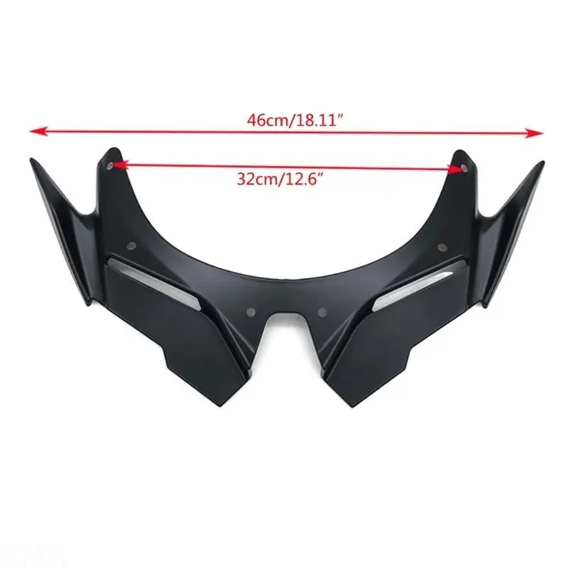 G7NA Bodyframe Winglets Stilvolle aerodynamische Flügelabdeckung Motorrad-Frontverkleidung Winglets Motorrad-Ersatzteil für ZX4R – Detail 6
