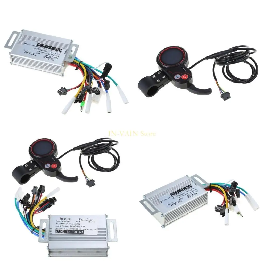 

M5TC Diamond Grade E-Bike E-Bike Dless Speed ​​Driver и ЖК-дисплей 36 В/48 В 350 Вт Electric Scooter Controller