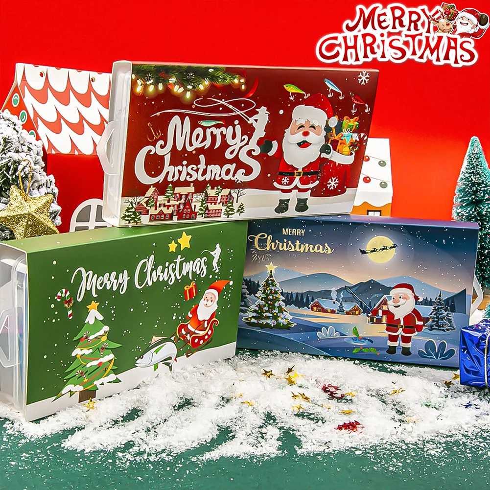 78/24 قطعة الصيد السحر تقويم القدوم 2024 عيد الميلاد العد التنازلي التقويم 24 يوما الصيد السحر مجموعة لمحبي الصيد الأب الصبي