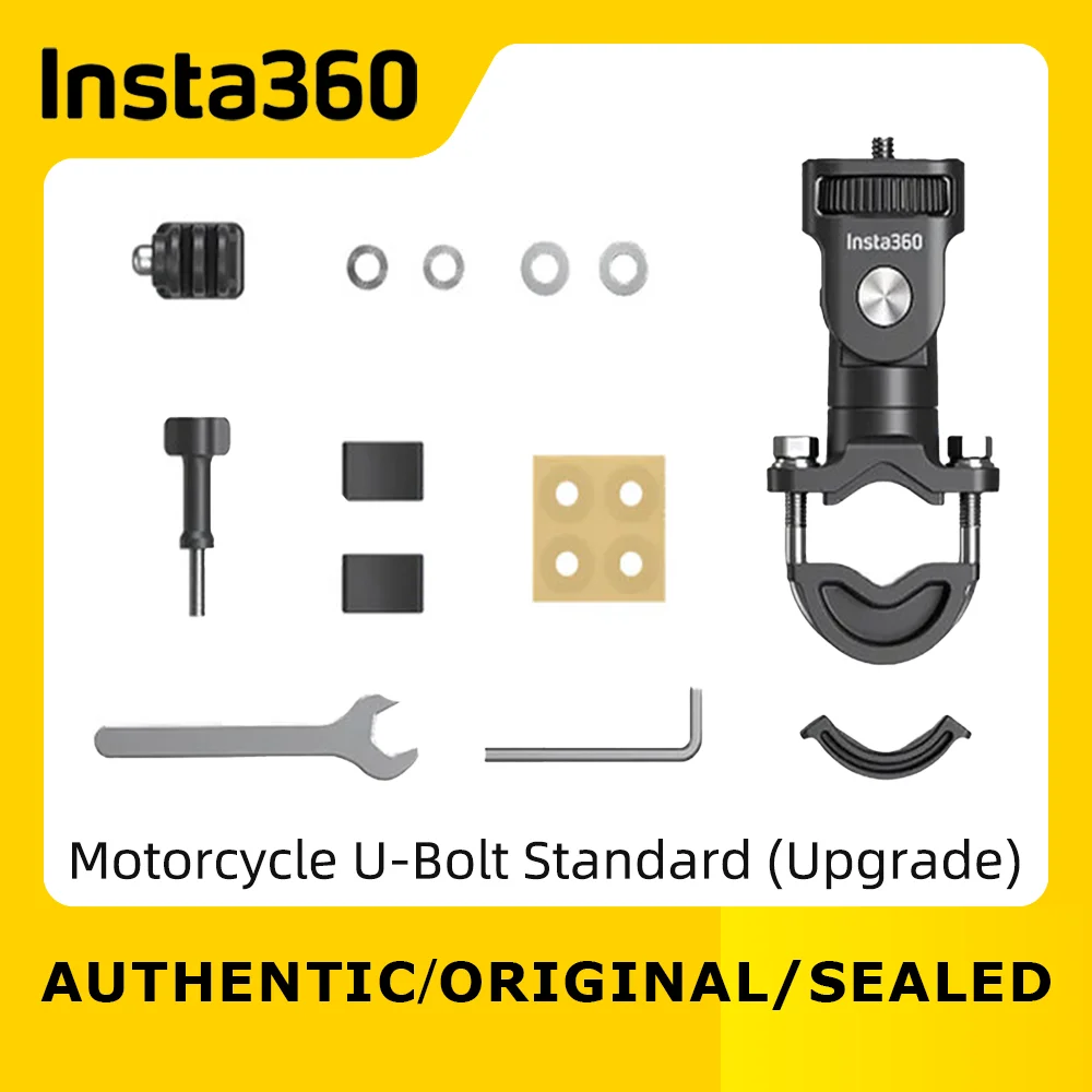 Insta360 Motorcycle U-Bolt Mount Fit for Action Cameras Standard Upgrade Original Official Version