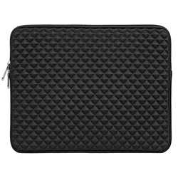 Black Laptop Bag 11 12 14 15 15.6 Inch Waterproof Sleeve Case For Macbook Air Pro 13 Notebook Computer Shockproof Bag Cover