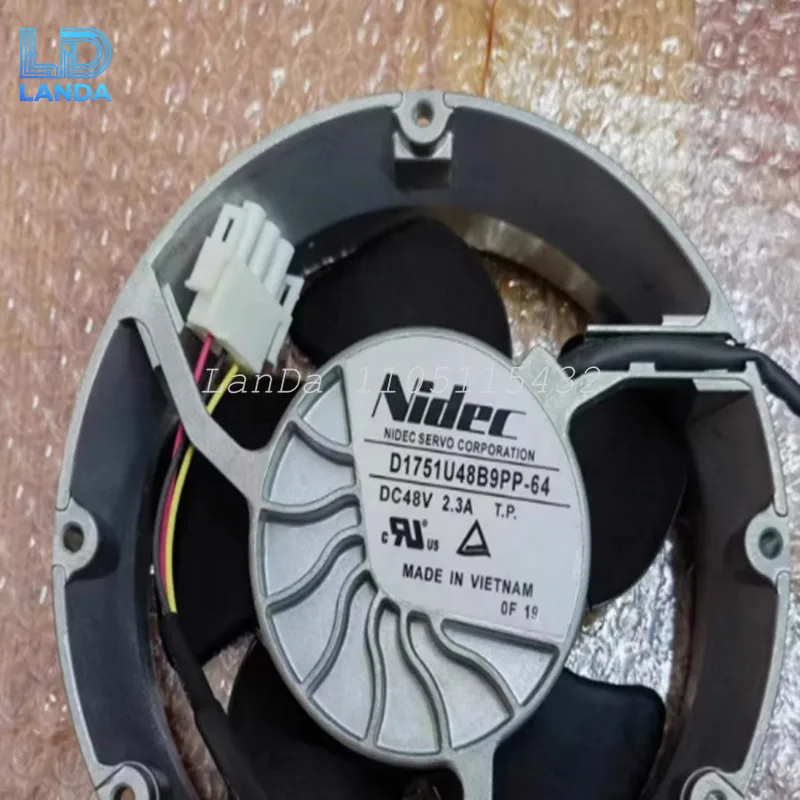 

FOR NIDEC 100% Brand New and Original Cooling Fan D1751U48B9PP-64