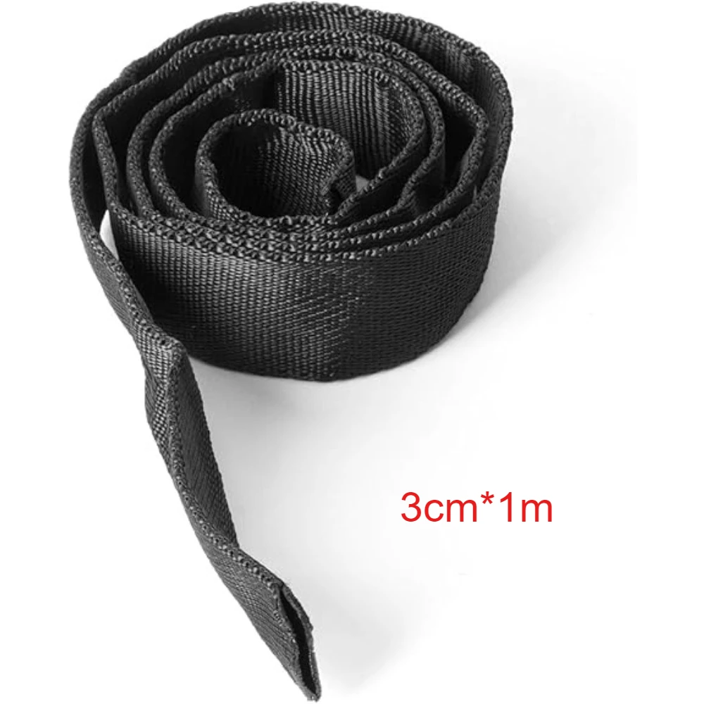 Protecteur universel de corde de treuil de voiture 3cm-5cm, couvercle de câble de treuil, manchon de protection de corde de treuil, ligne de câble en Polyester