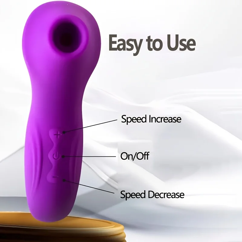Women Rose Sucking Massager Adjustable Multiple Pleasure Modes Clitoral Stimulator G Spot Nipple Vibrator Adult Intimate Product view 4