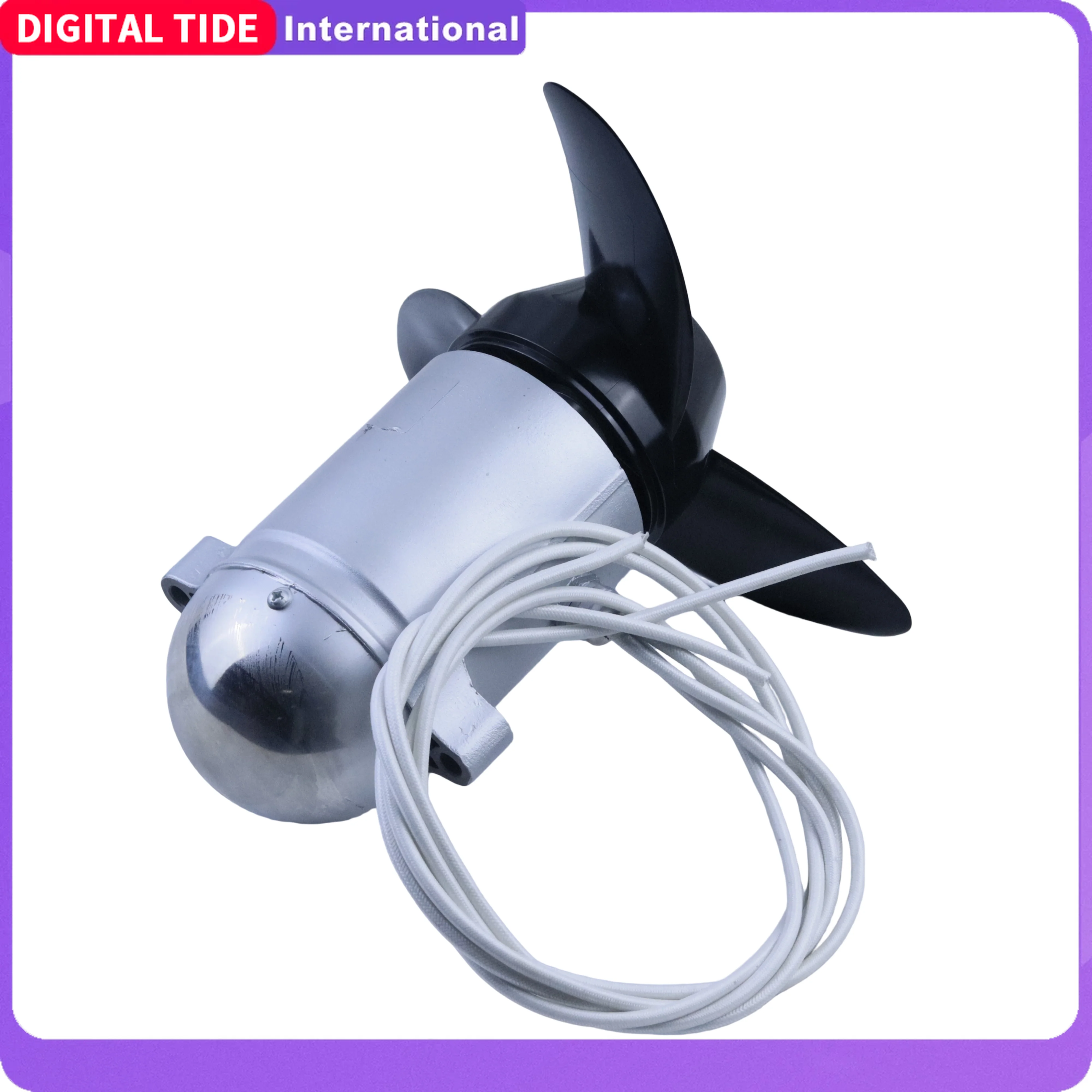 

1200W 12V-24V Brushless Boat Motor Waterproof Electric Brushless Motor Propeller Fishing Boat Trawl Fishing Boat Propeller