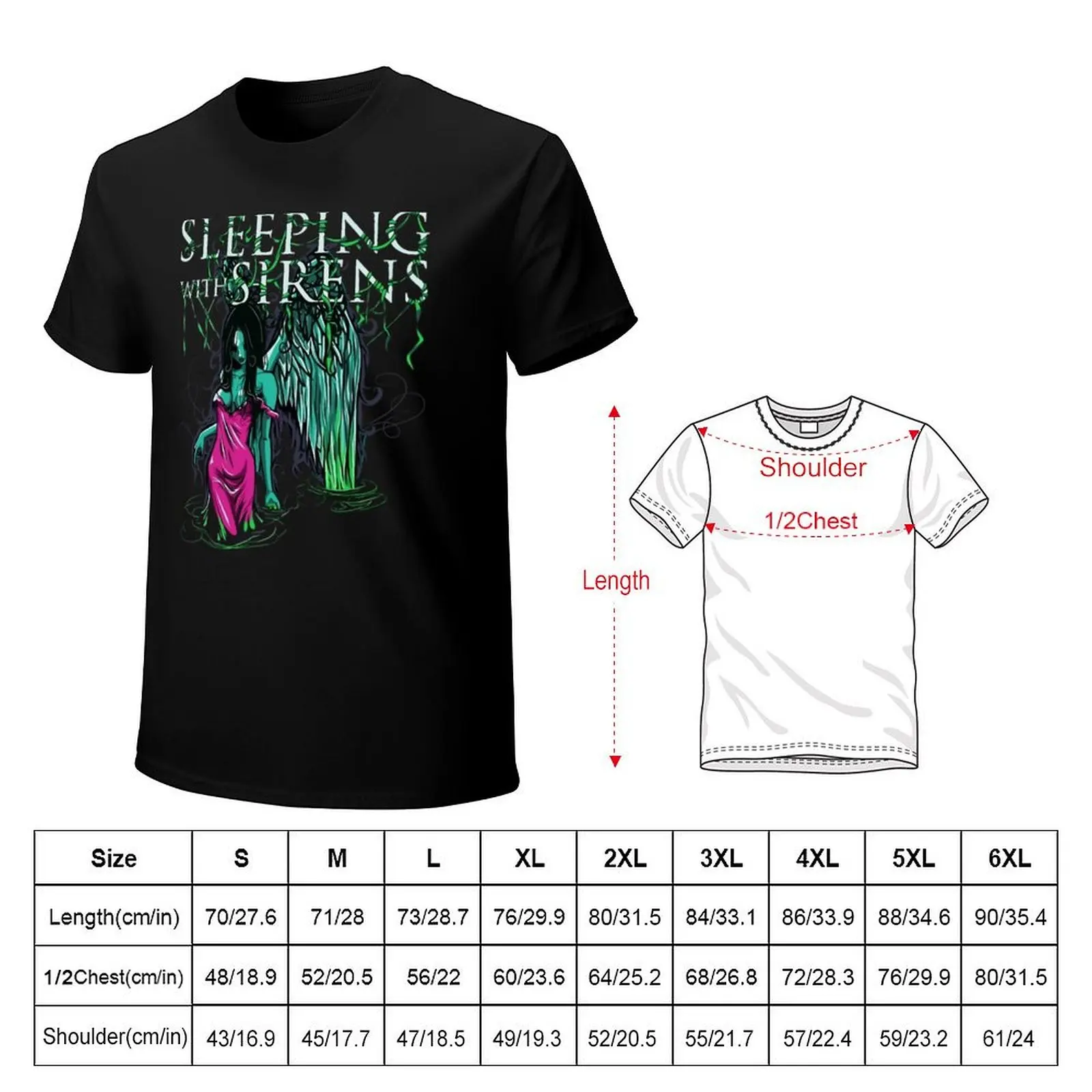 Sleeping With Sirens T-Shirt Daily Wear Print T-Shirt - view 2