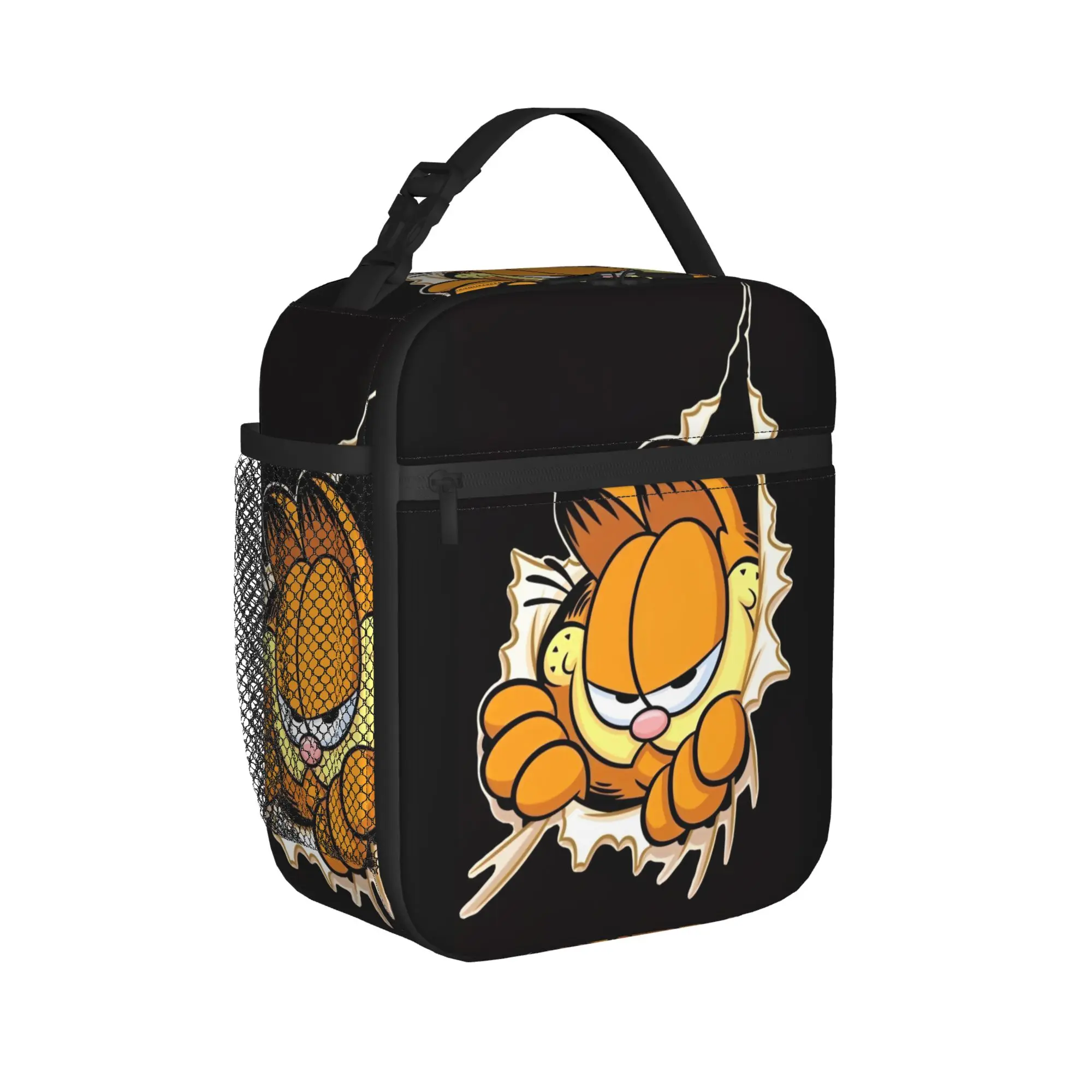 

Garfielded Insulated Lunch Bag Portable Meal Container Cooler Bag Tote Lunch Box Work Outdoor Food Storage Bags