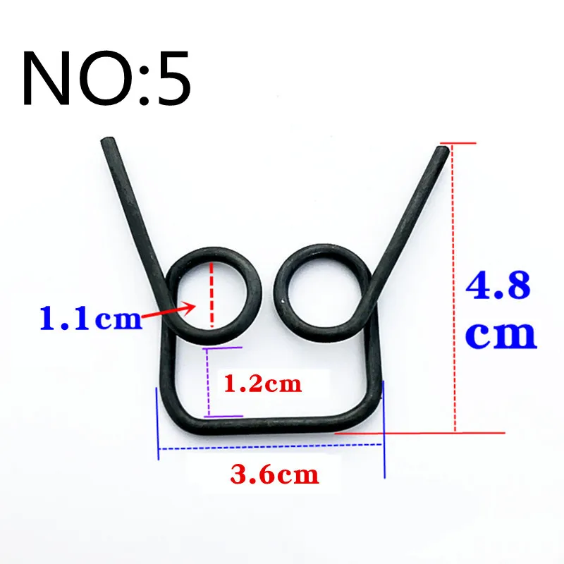 21 Sizes Children\'s Scooter Pulley Spring Scooter Steel Wire Repair Torsion Springs