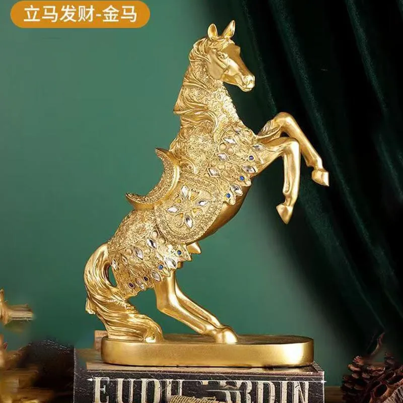 best national business GIFT-HOME office TOP decoration ART efficacious Mascot silver Success mascot horse FENGSHUI statue deco