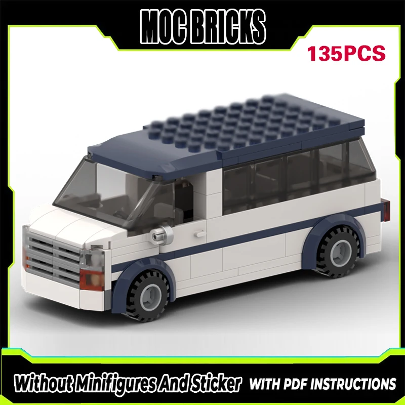 

Конструктор MOC: Модель гоночного автомобиля, классический городской фургон, модульная технология, подарки, праздничный набор для сборки, детские игрушки