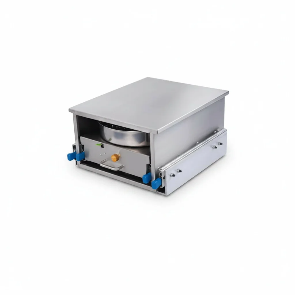 

Slide-Out Gas Stove, SUS304 Stainless Steel 1 Burner Camper Stove, LPG RV Cooktop for Caravan and Motorhome, Heavy Duty