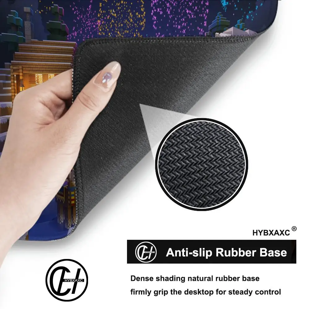 لوحة الماوس Gamer XL مخصص HD المنزل ماوس حصيرة مكتب الحصير M-minecraftS طاولة مكتب السجاد ألعاب المطاط الطبيعي الفئران الوسادة ماوس