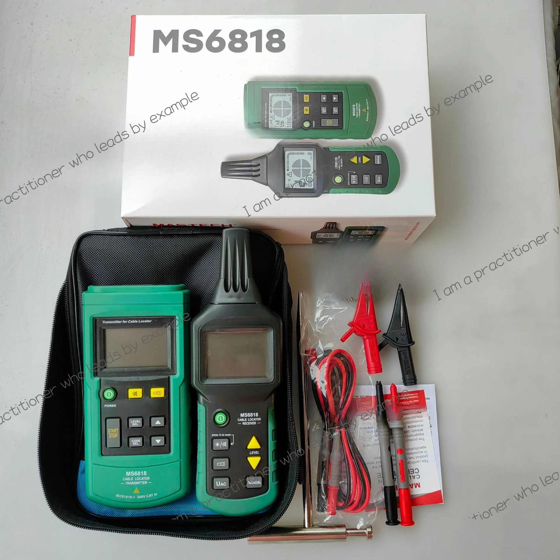 

MS6818 multifunctional cable detector, cable line short circuit open circuit fault diagnosis instrument