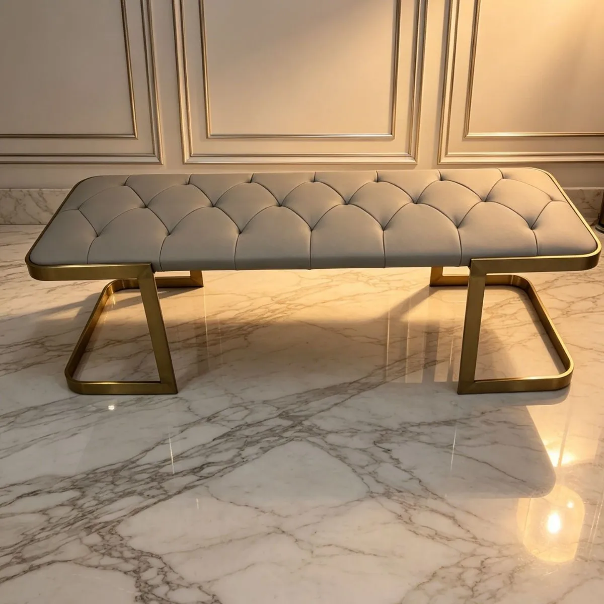 DSA light luxury bedside stool household bedroom seat stool long strip cloakroom shoe change high-end leisure stool