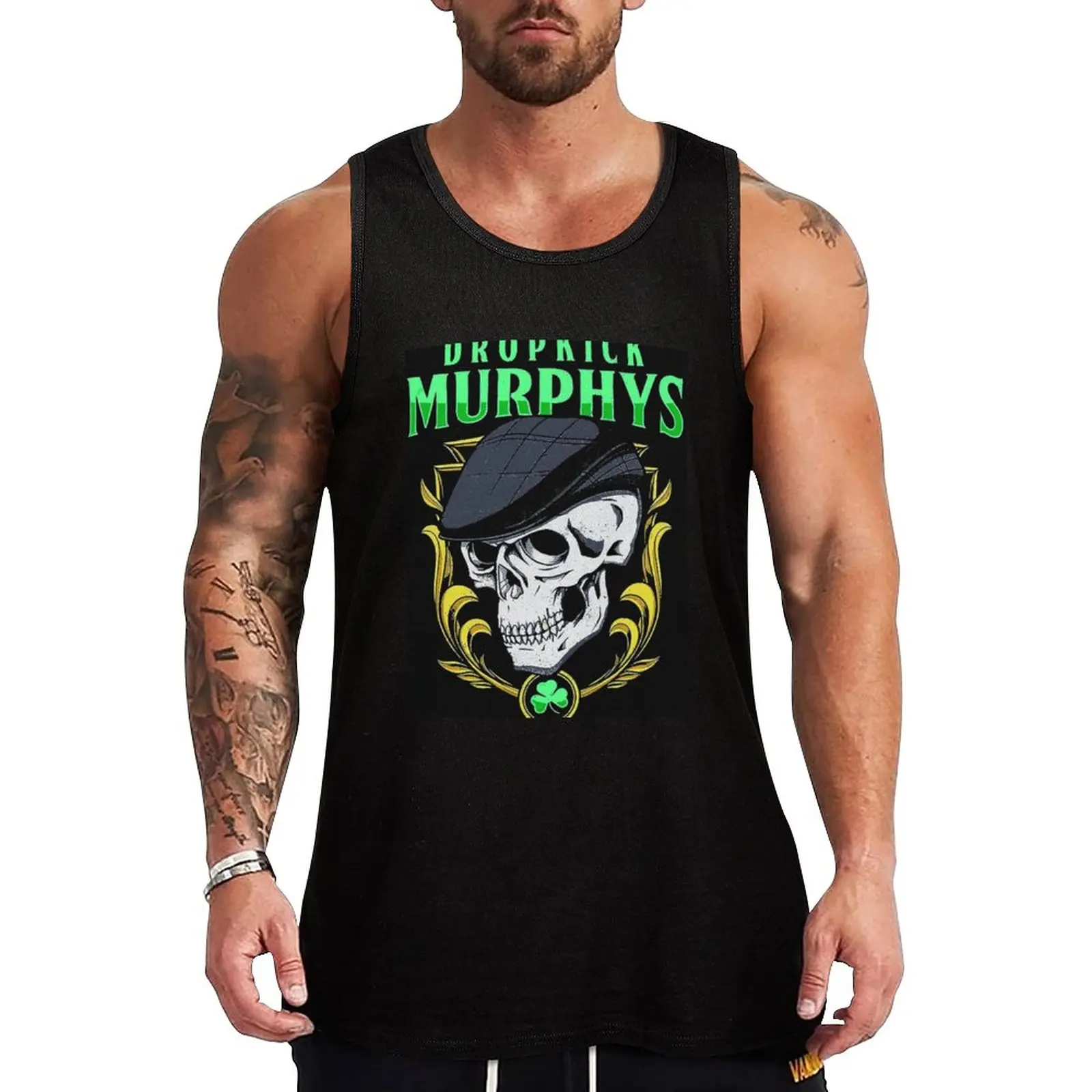 New dropkick murphys Tank Top t-shirt Men's t-shirts for Men's gym Men's summer clothes