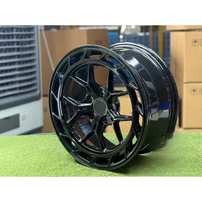Auto Custom Forged Monoblock Wheels 18 19 20 21 22 Inch 5x114.3 Multi-Spoke 6061-T6 Aluminum Mirror Polished Lip Made to