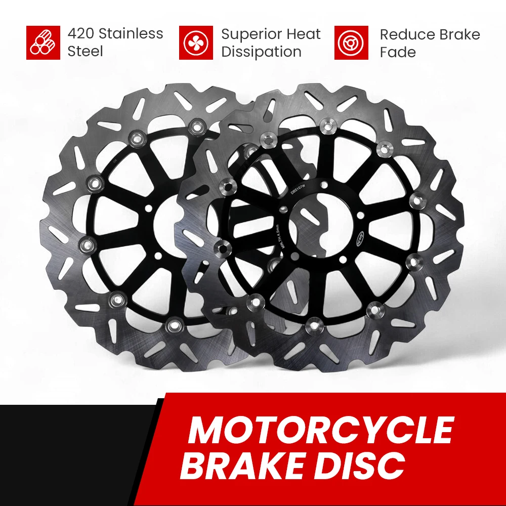 

Motorcycle Brake Disks CNC Front Brake Rotor Floating Disc For Ducati DIAVEL 1200 /MONSTER 1200/MULTISTRADA 1200 2011-2017