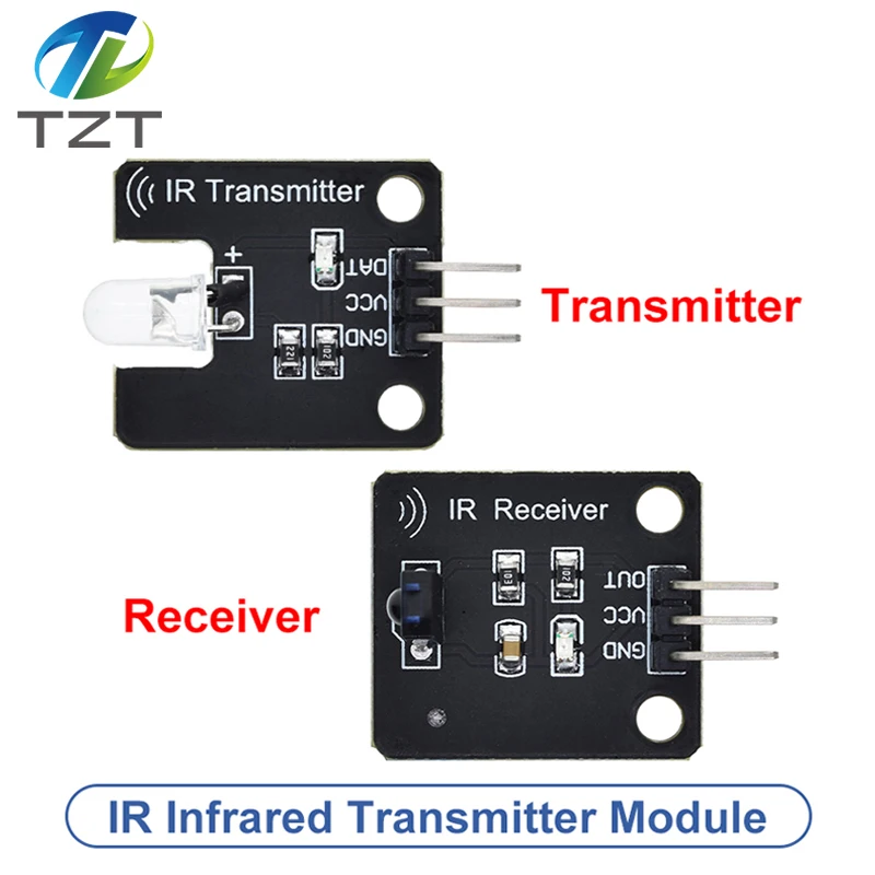 DIYTZT 1/3Set IR Infrared Transmitter Module Ir Digital 38khz Infrared Receiver Module For Arduino