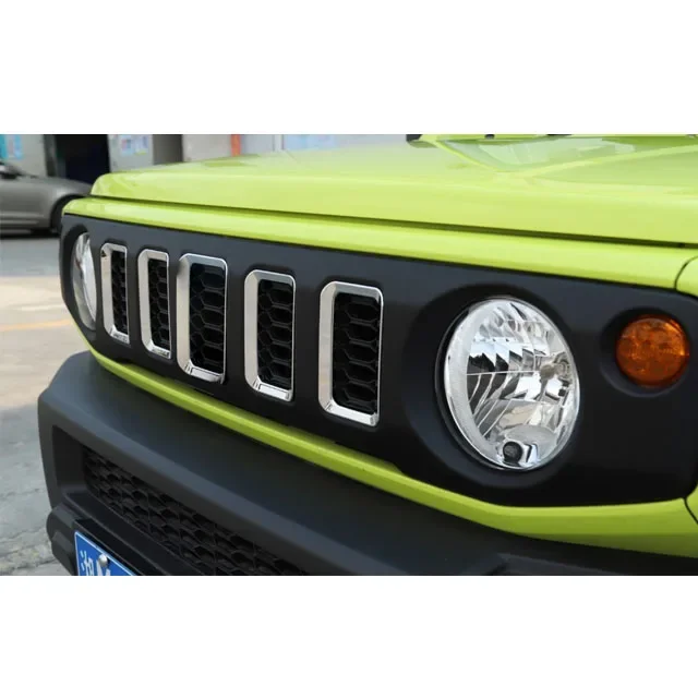 Front Grille Headlight Turn Signals Fog Lamp Decoration Cover Trim Accessories For Suzuki Jimny 2019