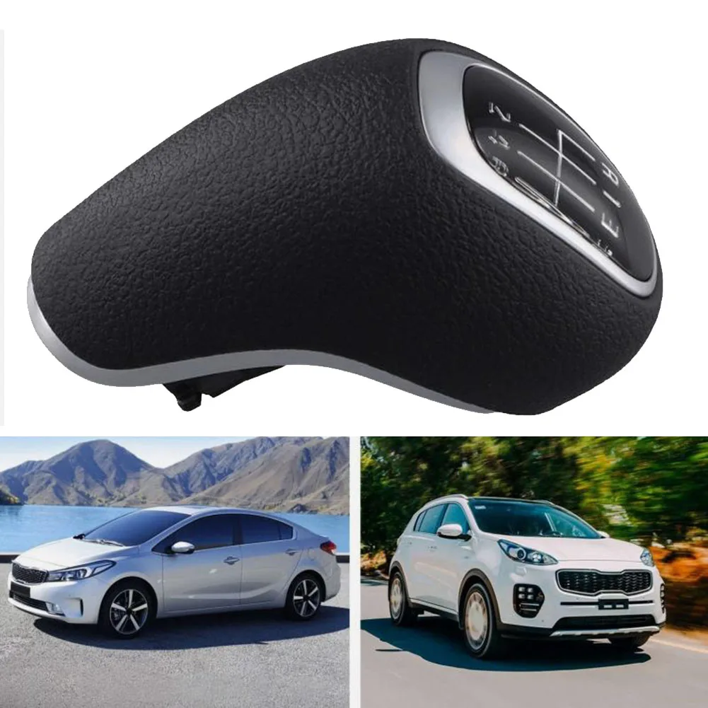 

Car Gear Knob 6Speed Fit For Kia For Rio For Cerato For Sportage 2017-2018 43711-H8300 Replacement Gear Knobs Accessories