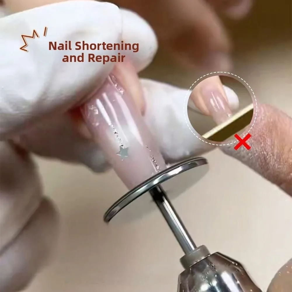 Self-Adhesive Replaceable Buffing Disc 25mm Professional Nail Pedicure Polish Accessories For Remove Dead Skin Calluse
