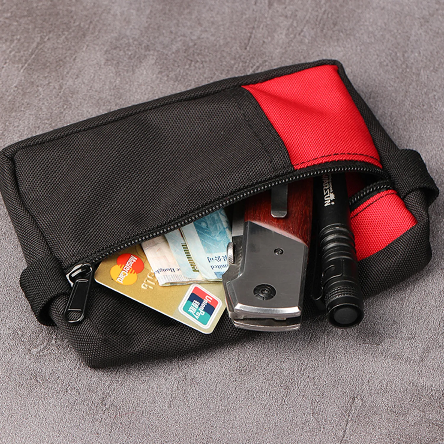 Tactical Pack Portable Outdoor EDC Storage Pack Multi Functional Card Pack Pouch Mini Tactical Wallet Coin Purse Bag Holsters