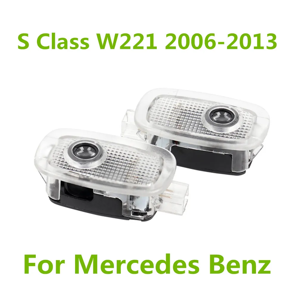 For Mercedes Benz S Class W221 S500 S350 S63 S65 2006 - 2013 LED Car Door Interior Light Bulbs Lamp Decoration Auto Accessories