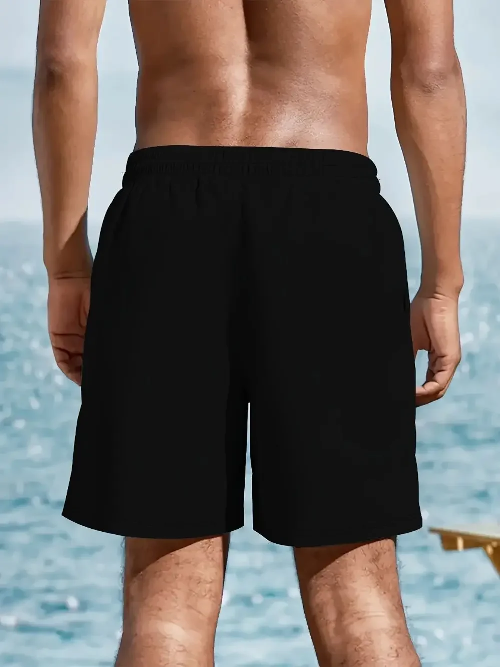 Men's Beach 3D Printed Shorts, Casual Quick-drying Shorts, Beach Holiday Party Swimming Shorts, Outdoor Sports Fitness Running C