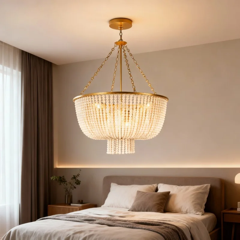 Creative Duplex Building Crystal LED Chandelier Retro Villa Restaurant Stair Bedroom Pendant Lamps Living Room Home Decor Lights