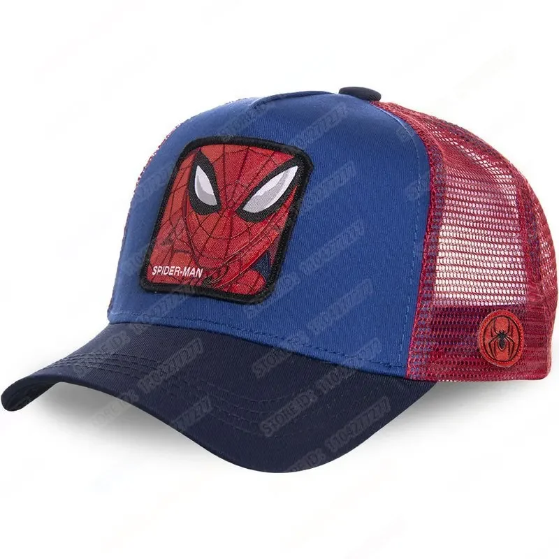 Spiderman Cappellini Cosplay Snapback Berretto da baseball in cotone Uomo Donna Hip Hop Papà Maglia Cappello da camionista Hulk VONEM Cosplay