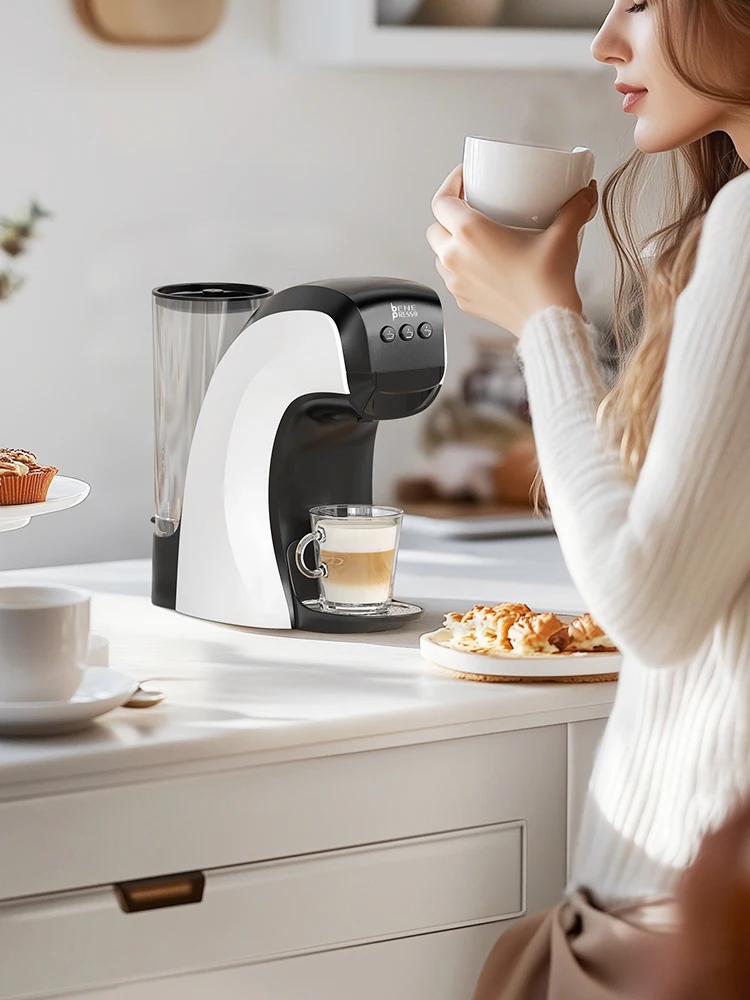 ماكينة صنع القهوة HiBREW 3 في 1 متعددة الكبسولات أوتوماتيكية بالكامل مع وضع ساخن وبارد 19 بار