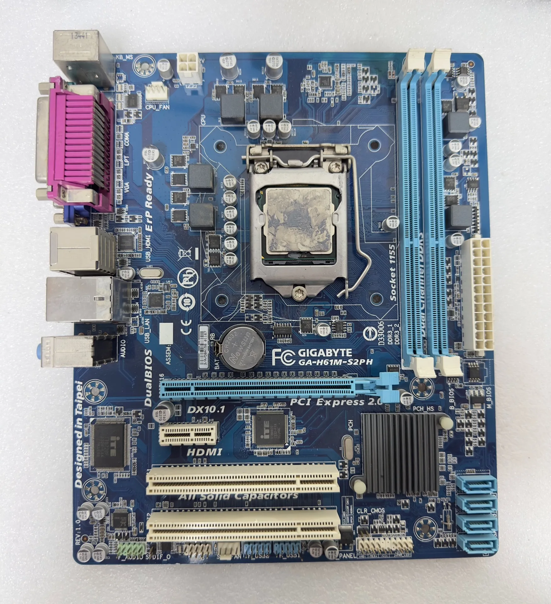 Рисунок 2 - Известный бренд — материнская плата GA-H61M-S2PH