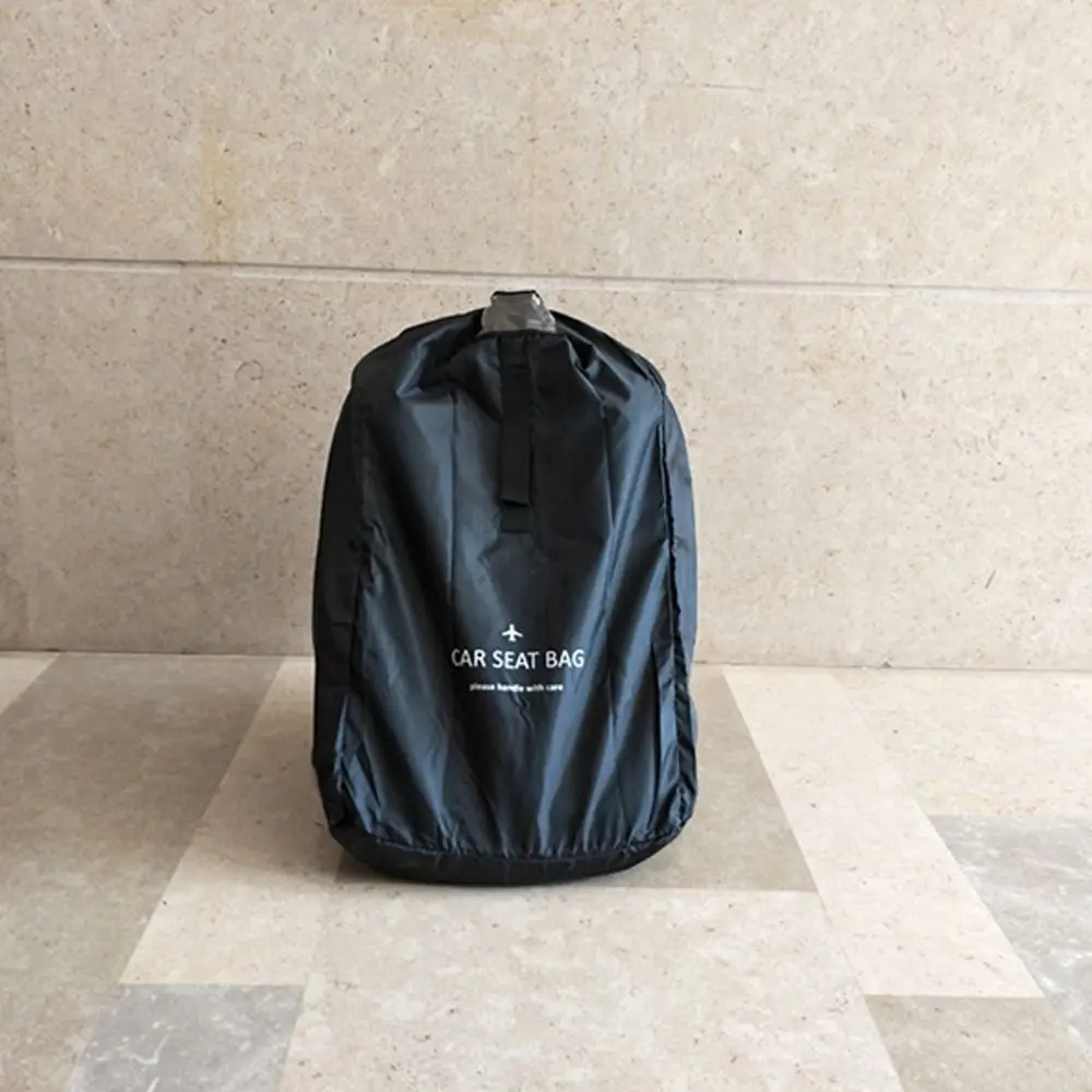 Lightweight for Airplane Gate Check Bag Black Large Cloth Stroller Cover Pram Travel Bag Car Seat Storage Bag Baby Stroller Bag