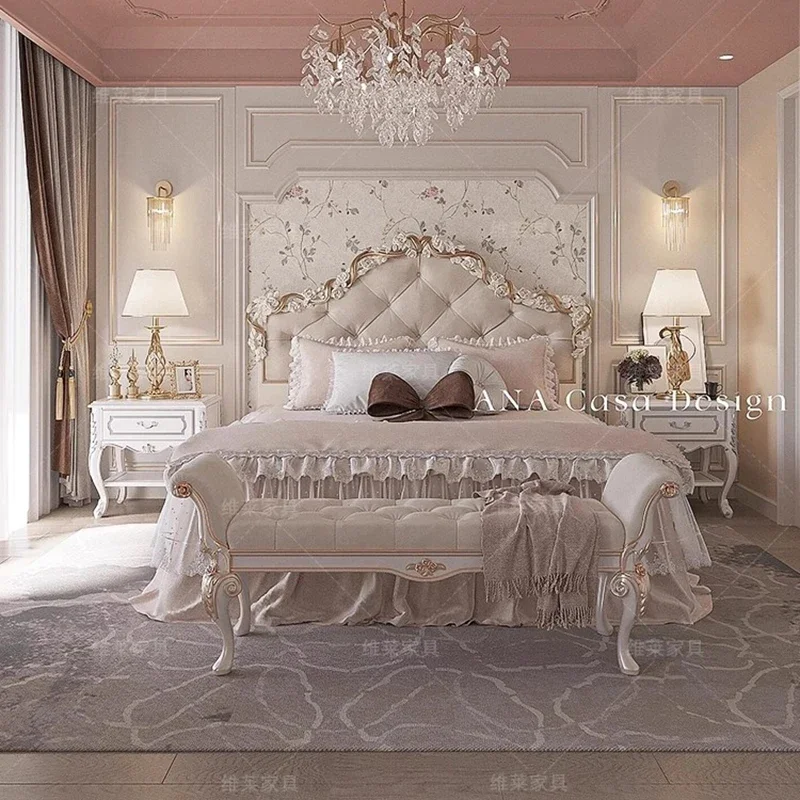 

Прозрачное украшение для гостиной, уникальный креативный дизайнер, современная роскошная скандинавская кровать, экономия места для девочек Letto Matrimoniale, товары для дома