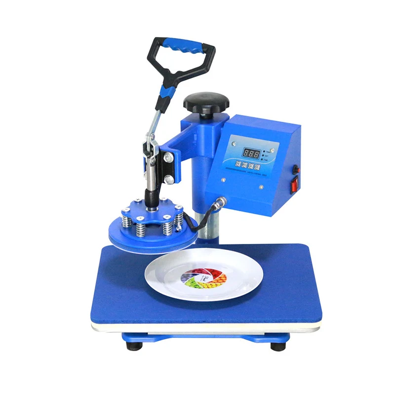 Multifunctional Combo Heat Press Machine 8-in-1 29x38CM Sublimation Transfer for T-Shirts Hats Caps Mugs Plates - 360 Degree Rot