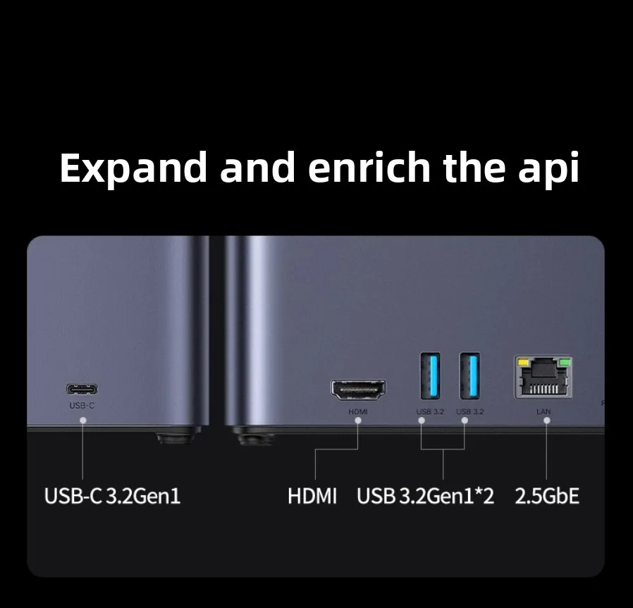 New UGREEN DH4300Plus 4-Bay Desktop NAS 120TB Capacity 8GB LPDDR4X RAM 2.5GbE 4K for 2.5