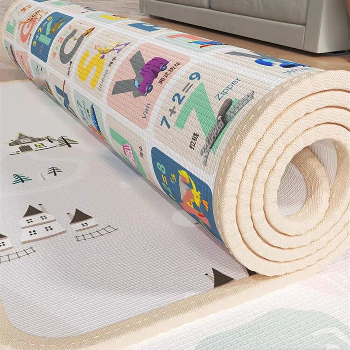 Cartoon Baby Play Mat 5 sizes to choose from Epe Puzzle Children's Mat 2025 High Quality Climbing Pad Kids Rug Baby Games Mats