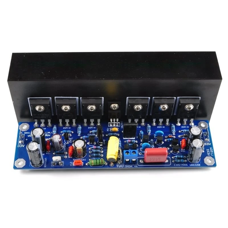 T23C MOSFET Per Channel 200W Field-Effect Transistor Finished Board, 6 Pieces L150W Amplifier For DIY Speaker With Radiator